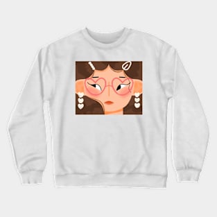 Heart shaped Crewneck Sweatshirt